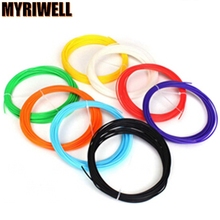 20pcs/set 100M Long 3D Printer Pen Filament ABS 1.75mm Plastic Rubber Consumables Material 3d pen filament