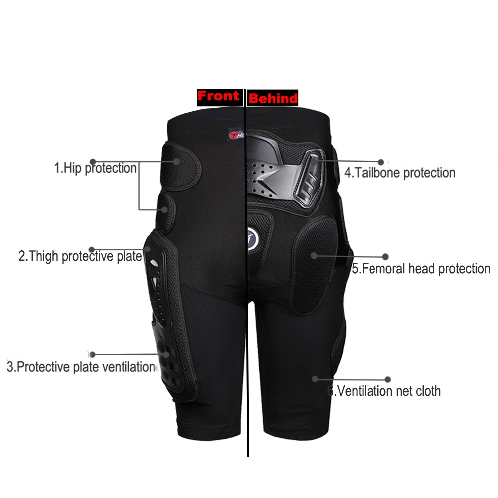 Breathable Motocross Knee Protector Motorcycle Armor Shorts Skating