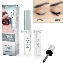 100% Original FEG eyelash enhancer serum Factory supply promotional price eyelash growth liquid free shipping