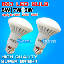 R39 R50 R63 LED lamp E14 E27 Base 3W 5W 7W 9W 220V 230V 240V Warm