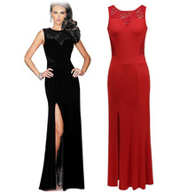 Sleeveless Right Split Casual Bodycon Party Dresses