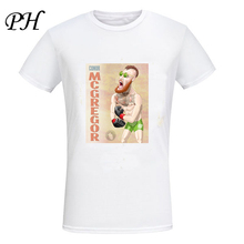 PH New Brand Clothing Men’s MMA Printed T Shirt Funny Conor Mcgregor T-shirt Tops Men Casual hipster customize T shirt Homme
