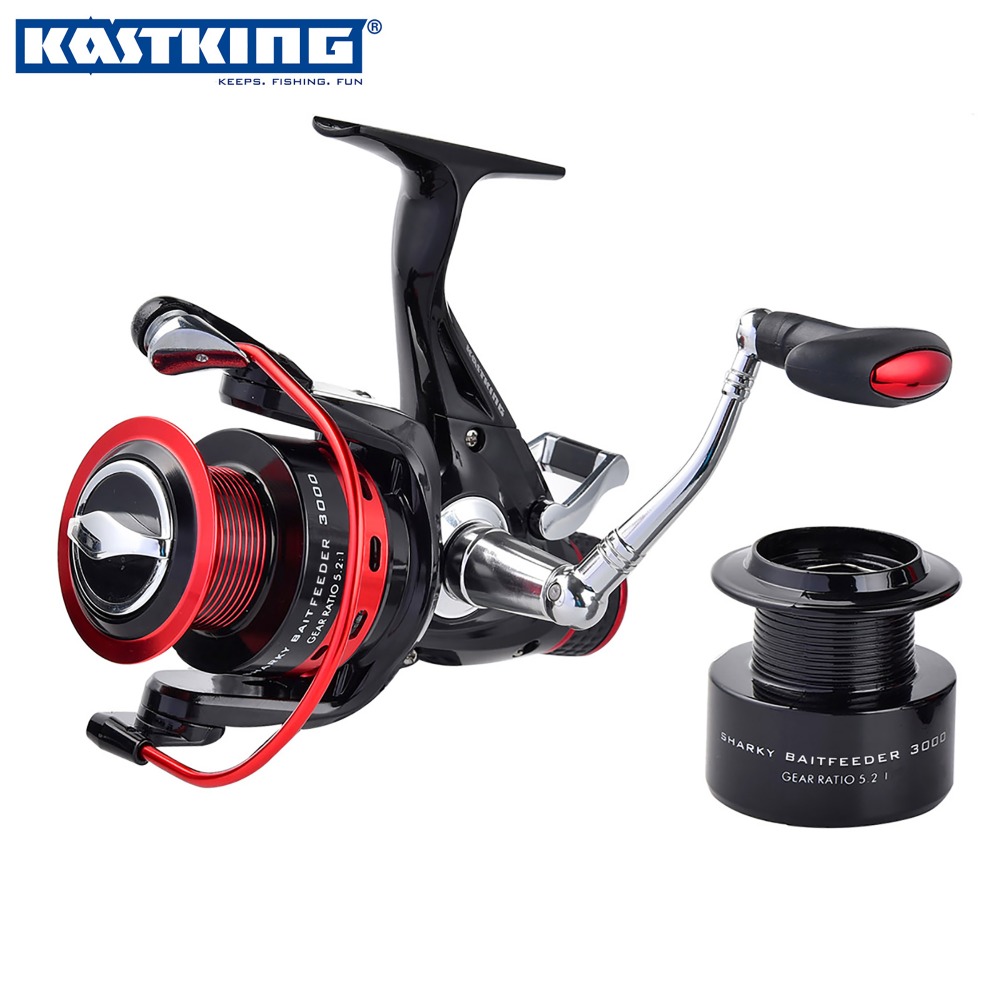 KastKing 2016 New Spinning Reel with Extra Spool 11BBs Faster Speed 5.2:1 Fishing Reel For Saltwater Freshwater Fishing