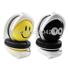 Foldable Cute Face Smile Cry Weep Overhead Boys Girls Kids Children Teens Headphones Headsets for Computer Laptop PC MP3 iPod