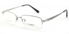 Titanium glasses light frame prescription eyeglasses male optical eyewear big face air nose pads 004