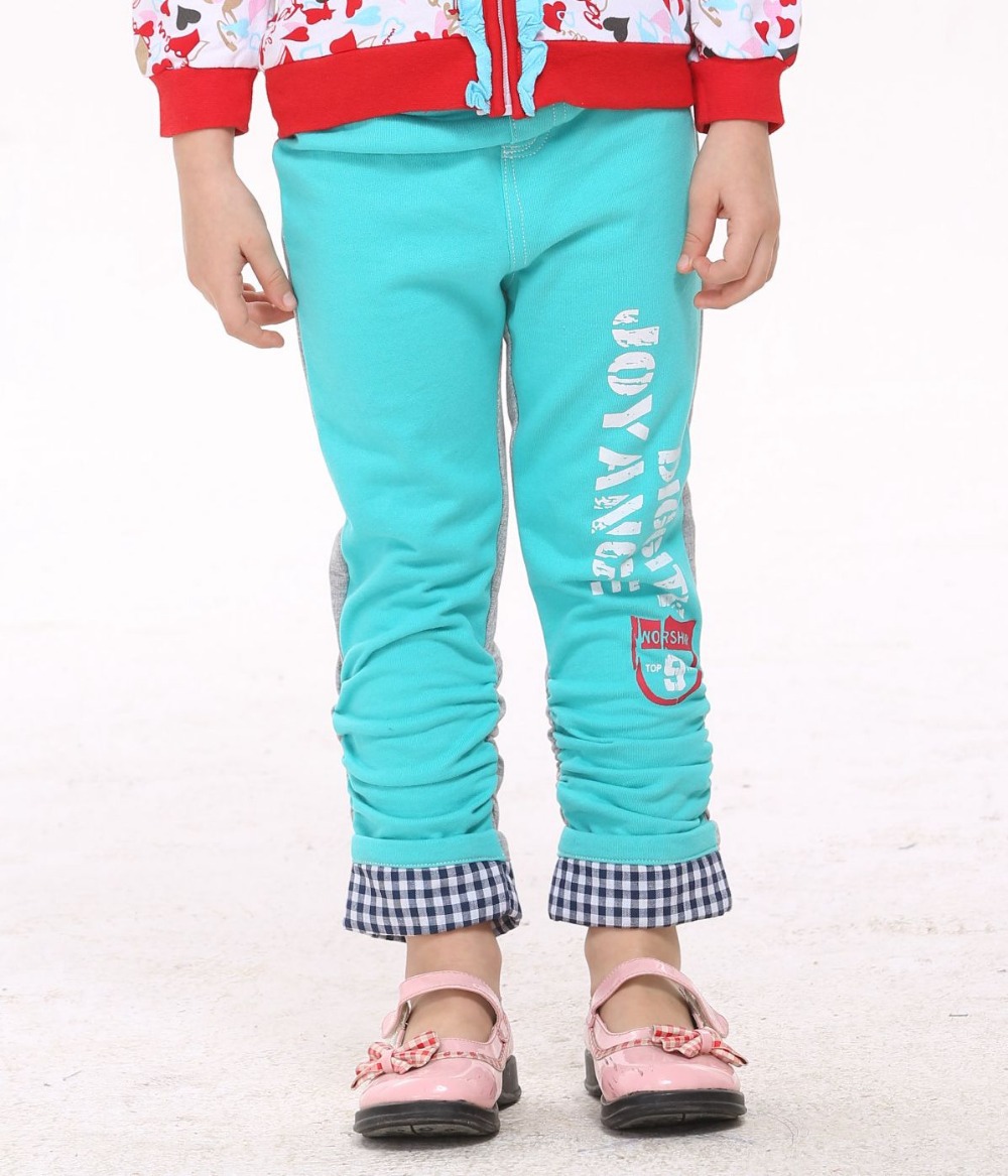 FREE SHIPPINGA G4090# Nova baby clothing 18//6y 5pieces/lot 2013 fashion girl long pants