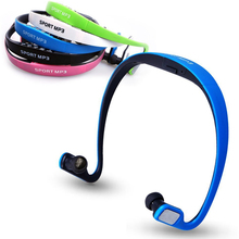 Cheap Sports Wireless Headphone Music MP3 Player Headset Micro SD TF Card FM radio Earphone – 5 Color