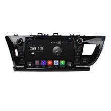A9 HD 1024*600 Quad Core 1.6G CPU 16GB Android 5.1.1 Car DVD Player Radio GPS Navi Stereo for Toyota COROLLA 2014 Right Driving