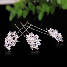 120pc/lot Crystal Clips Hair Pin