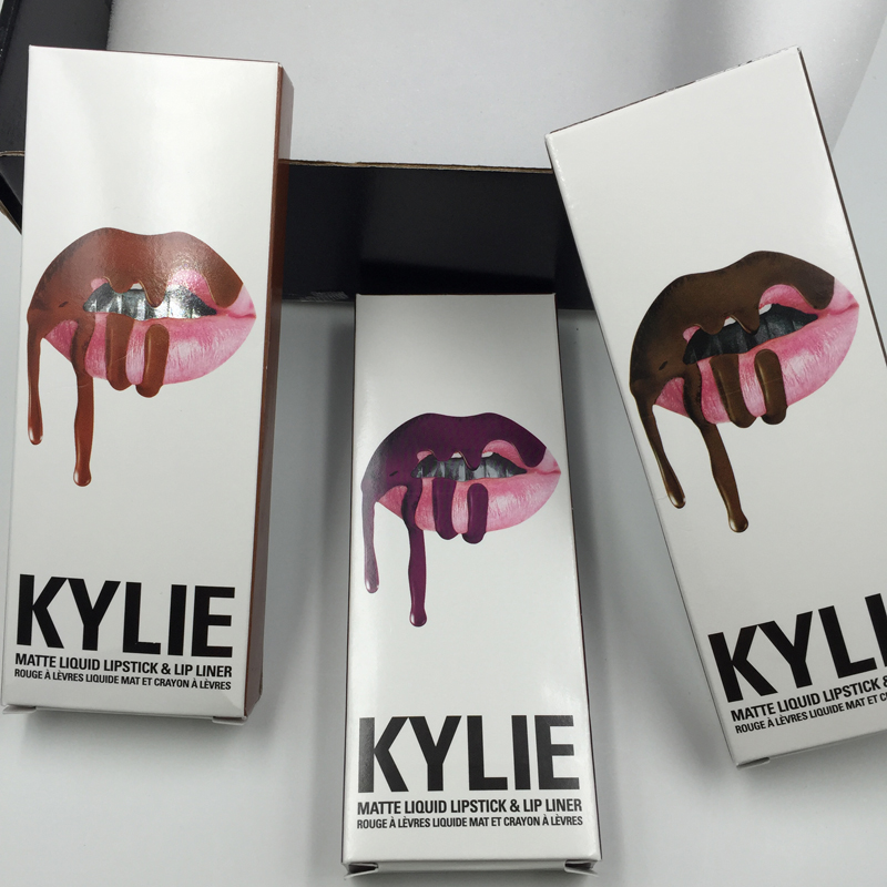 kylie jenner lip kit gloss matte liquid lipsticks sets with matte lipgloss lipliner kylie jenner lipstick