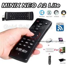 Original Minix NEO A2 Lite 2.4GHz Wireless Air Mouse Six-axis Gyroscope Gampad Remote Control for Android TV Box Windows Linux