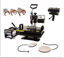 8 In 1 Combo t shirt heat transfer machine for sale For Plate/Mug/Cap/TShirt /Phone case