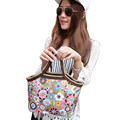 Fashion Portable Flower Lunch Bags Food Storage Bags Lunch Tote Storage Carry Bag Tote Lunch