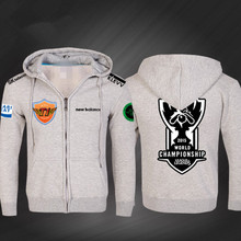 SKT T1 Long Sleeve Unisex Cosplay Zip Jacket Free Shippng