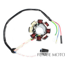 139QMB 139QMA 8 Coil Magneto Stator for GY6 50cc 80cc 100cc Scooters Moped