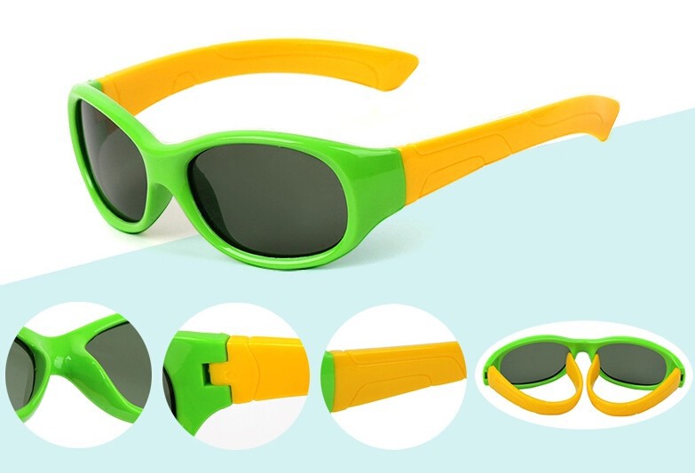 Ultra-soft Kids sunglasses polarized UV mirror