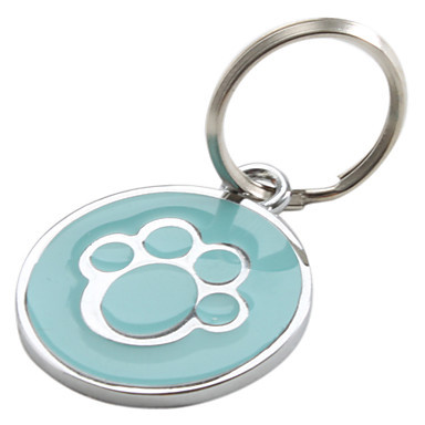 Factory Direct Supply Dog Paw Style Dog Name Dog Necklace Tag Pets Identity Card For Pets