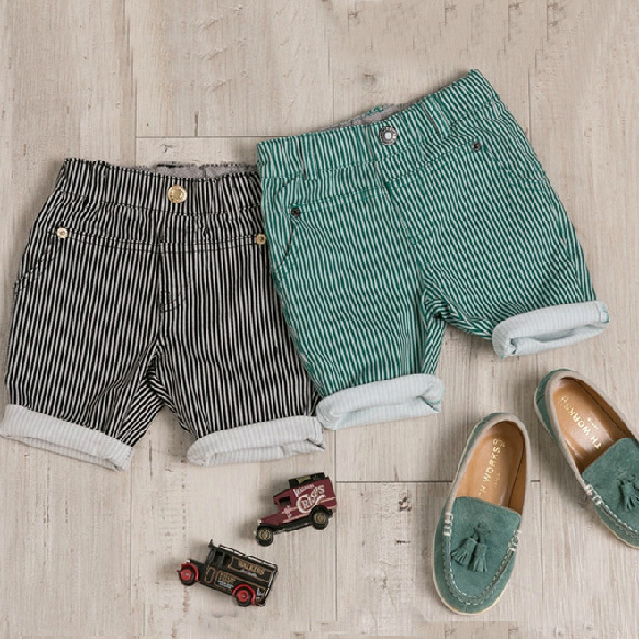Free shipping Hot sale 2015 children clothing for the boy baby boy shorts stripe tom boy