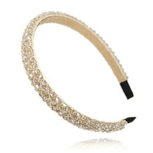 Fashion Shining Full Crystal Modern Style Rhinestone Headband Hairbands Headwear Hair Accessories For Girl Women Wedding Jewelry