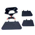 DSLR Matte box For 15mm rail rod Sunshade Support DSLR 5DII 60D D90 550D 600D Camera