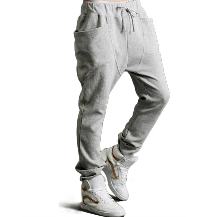 New 2015 Harem Pants Men Joggers Fashion Trousers Hip Hop Slim Fit Sweatpan...