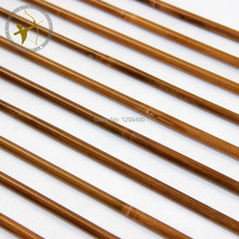 Free Shipping 12 Pcs Archery Traditional Hunting Shooting Broadheads Self Nocks Real Turkey Feather Bamboo Shaft