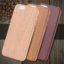 For Iphone6 Wooden Wood Grain PU Leather Soft Back Cover for Apple Iphone 6s Case Shell for Iphone 6plus Fundas Pouch Bag