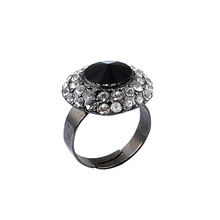 Fashion jewelry and imitation satellite circular stone rings women jewelry