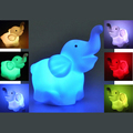 NFLC Colorful Lovely LED Elephant Shape Night Light Lamp