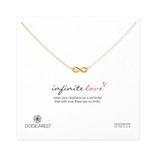 Hot Sale Sparkling Infinite Love gold Pendant necklace short paragraph Sparkle Love golden Clavicle chain 18k Statement Necklace