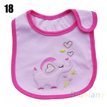 Wholesale Baby Girl Boy Towel Saliva Waterproof New Kids Cartoon Pattern 3 Layer Toddler Lunch Bibs