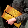 Snake envelope bag handbag 2016 spring new personalized fashion chain clutch handbag retro tide diagonal bag