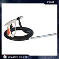 LEMATEC Siphon Feed Sand Blasting Gun with 10FT hose Portable Sandblaster Air sandblasting gun Siphon type