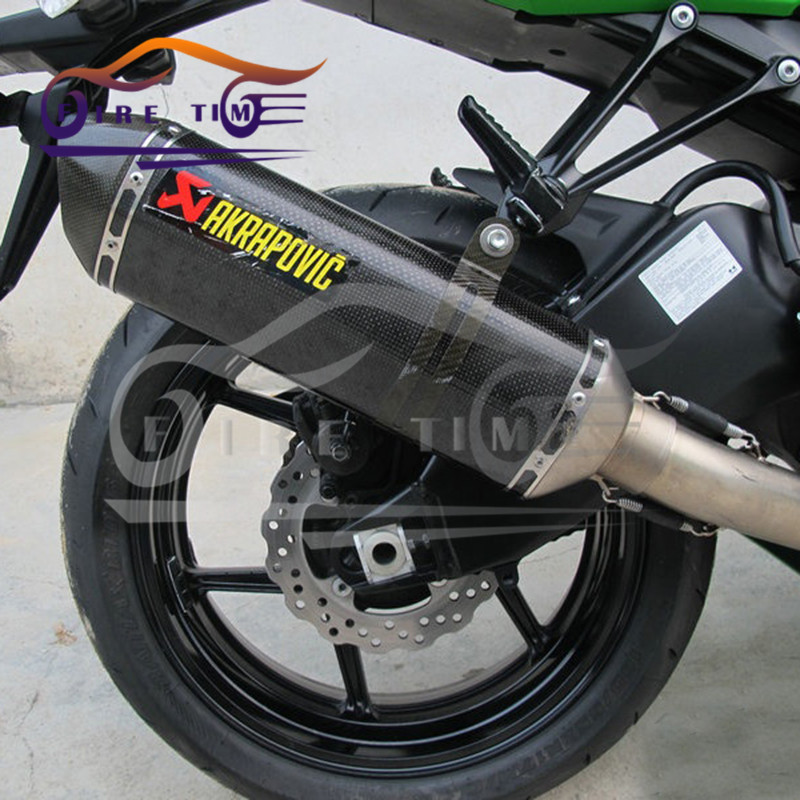 Modified Motorcycle Exhaust Pipe Muffler 51mm Modified Dirt Bike  For Suzuki DRZ 400 S/SM 00 01 02 03 04 05 06 07 08 09 10 11