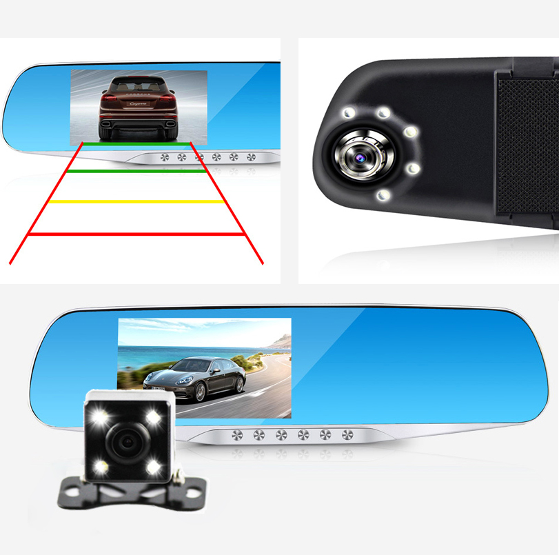 dual lens car camera rearview mirror auto dvrs cars dvr recorder video registrator full hd1080p night vision dash cam camcorder dual lens car camera rearview mirror auto dvrs cars dvr recorder video registrator full hd1080p night vision dash cam camcorder