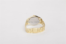 Fashion Geneva Lovers Women Dress Watches gold Full Steel Analog Quartz Digital Ladies Rhinestone Wristwatches relogio