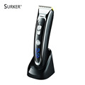 SURKER Recharge Professional Hair Clipper Hair Trimmer Men Electric Cutter Hair Cutting Machine Haircut Tool Li