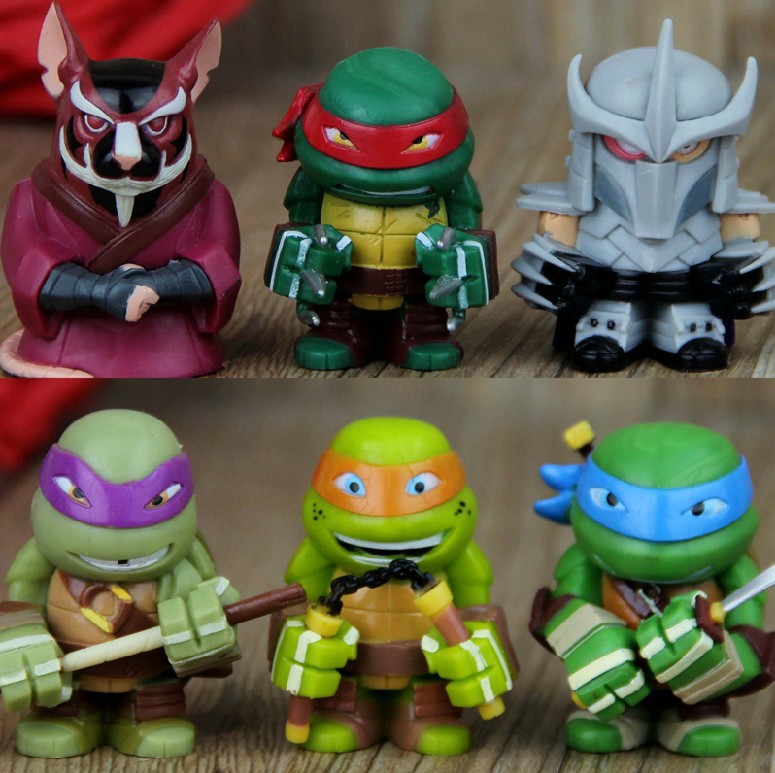 Cute Cartoon TMNT Teenage Mutant Ninja Turtles Toy...