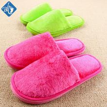 Winter Soft Floor Slippers Men Women Plush Household Home Shoes Couples Indoor Cotton Pantufas Cotton Pantofole Donna Pantuflas