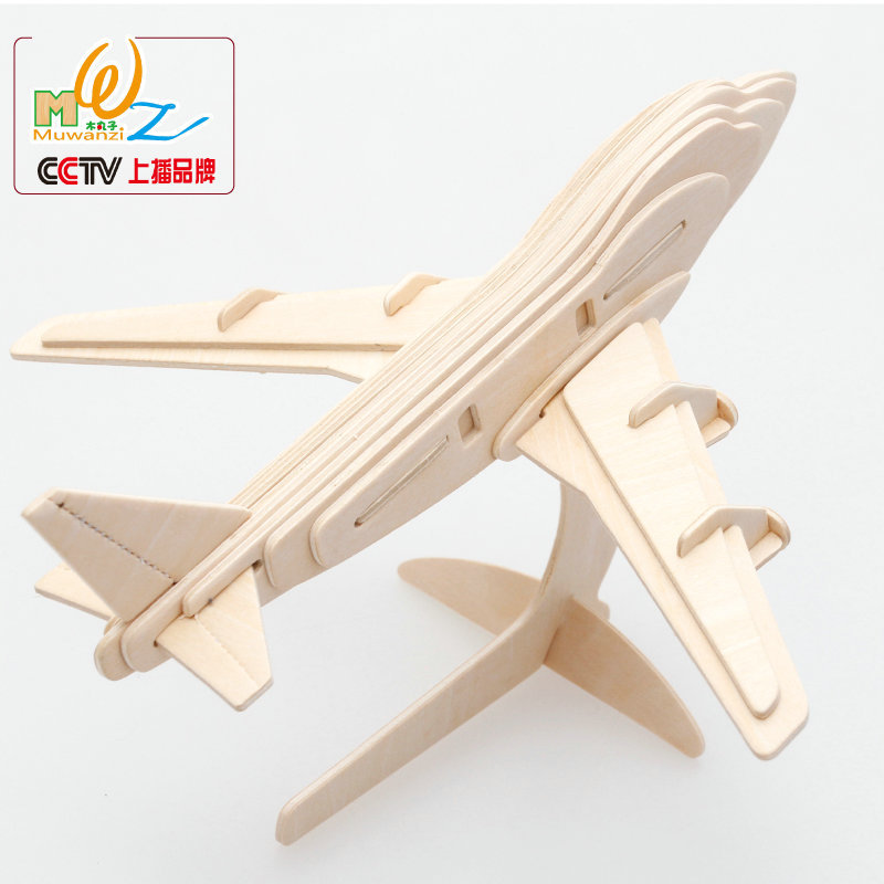 wooden aeroplane toy