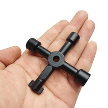 1pcs Universal Cross KEY Triangle KEY for Train Electrical Elevator Cabinet Valve Alloy Triangle/Square
