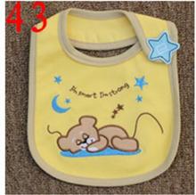 Baby Bibs Cotton Bandana Bibs Infant Babador Saliva Bavoir Towel baberos bebes Babadores Newborn Baby Girls Boys 2pcs/lot xwd43