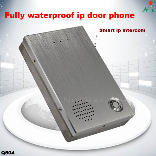 IP pntercom SIP door phone support remote password to open door 