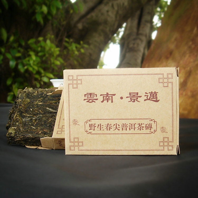 Yunnan Jing Maishan Spring tea Super shen sheng raw puer tea for health care chinese pu