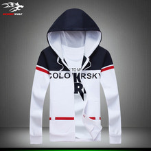 male Sweatshirts 2016 Fashion Men’s Hoodies long sleeve cardigan Casual Hooded slim men’s clothesJackets M-5XL Free shipping