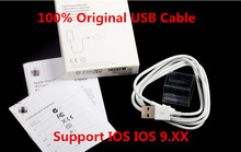 10 sets free shipping 1M 100% Original USB Data Sync Charger Cable For apple ipad 4 iPhone 5 5c 5s 6 iPod Touch With retail Box