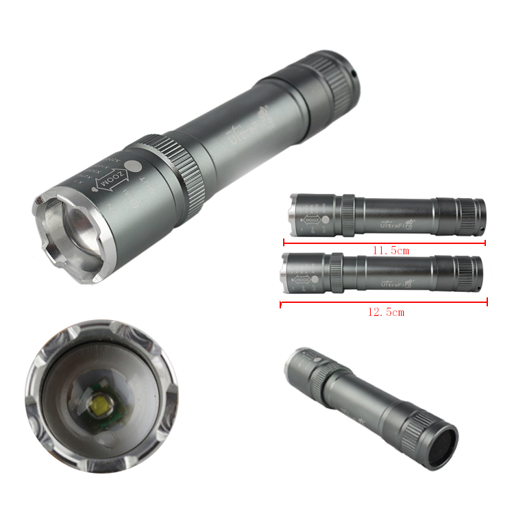 1000LM LED Torch CREE Q5 LED 18650 Flashlight Adjustable Focus tactical Torch Zoom Flash Light Lamp Super Mini For Camping