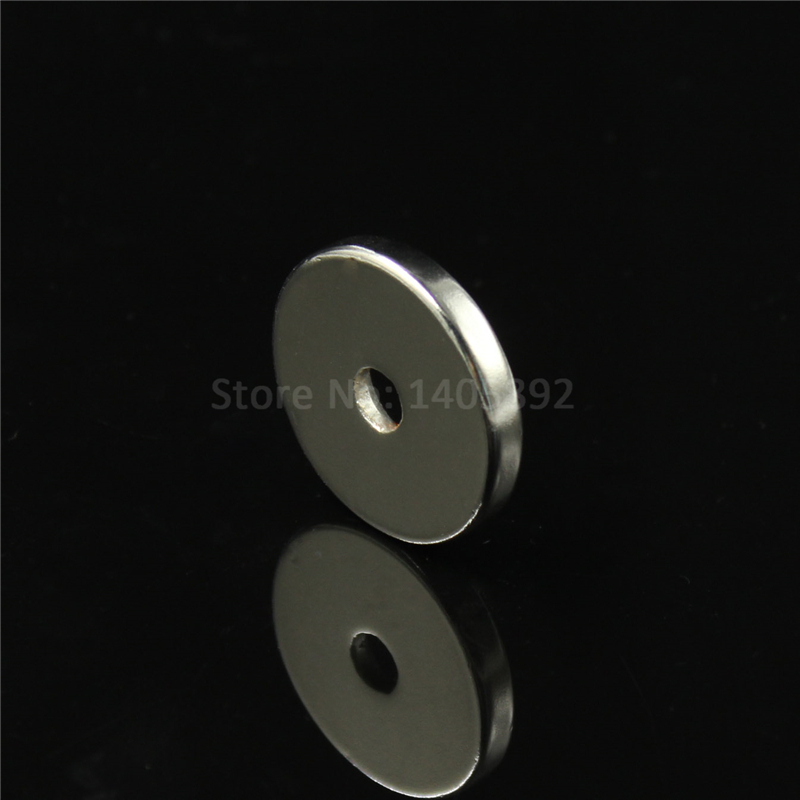 Гаджет  1pcs 50 x 5mm Hole: 6mm super Strong Round Neodymium Countersunk Ring Magnets Rare Earth N50 Free Shipping None Строительство и Недвижимость