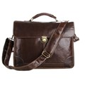 New Men's Business Bags Crazy Horse Leather Briefcase Fashion