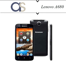 Lenovo A680 Android 4.2 MTK6582 Quad Core 1.3Ghz 4GB ROM 5.0 Inch 5.0Mp camera Multi-language WIFI Bluetooth WCDMA Cell phones